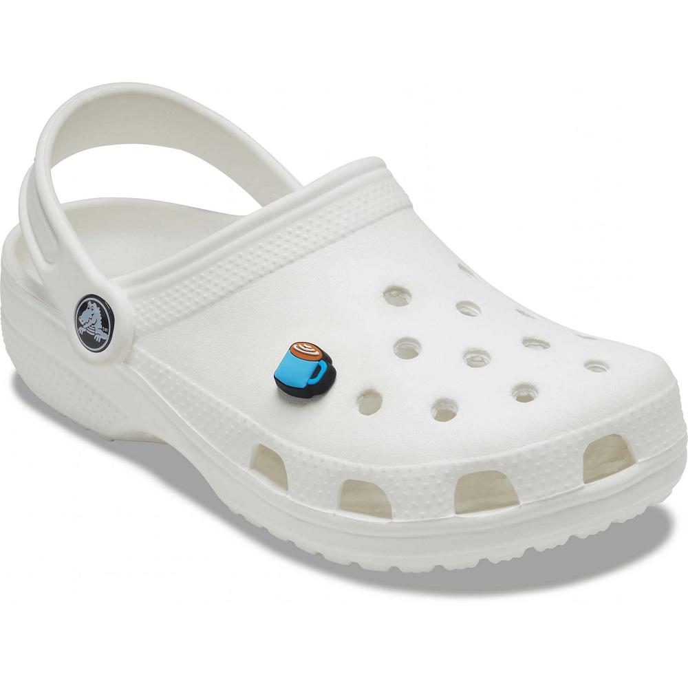 Multicolor Men's Crocs Warm Drink Mug Jibbitz Charms | NZ 1132FDNM